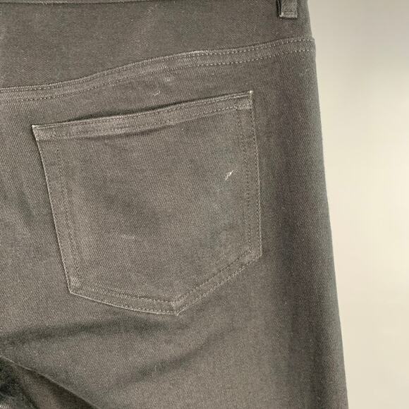 A.P.C. Size 36 Black Twill Cotton Blend Tapered Five Pockets Jeans - Picture 3 of 7